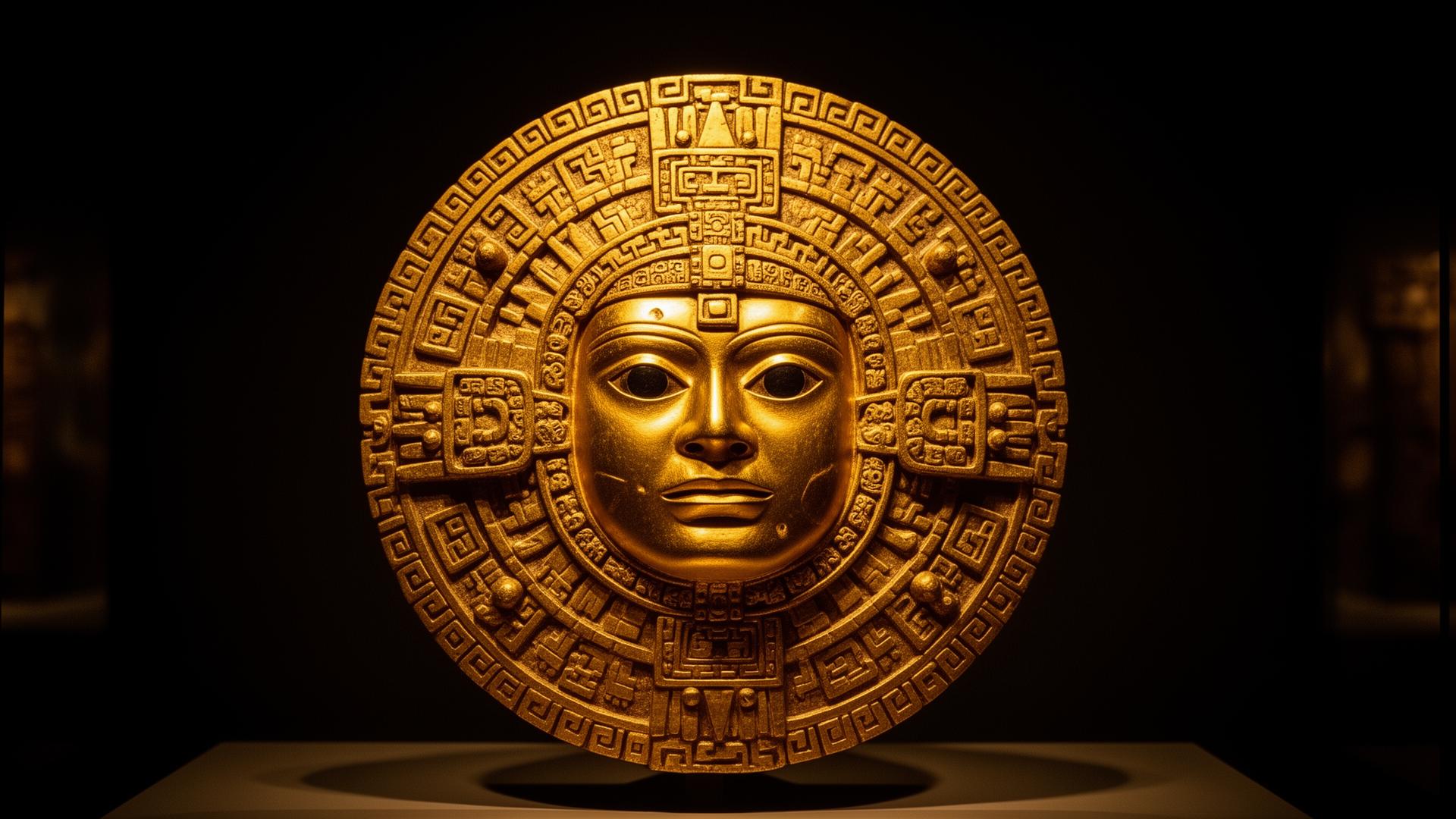 Incan Gold Sun Disk